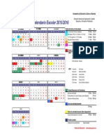 Calendario 2015-16 REGION 