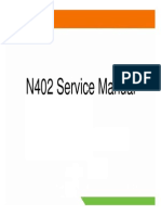 Mediacom G400 Service Manual
