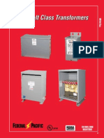 Trafos Secos Federal Pacific Usa 600volt PDF