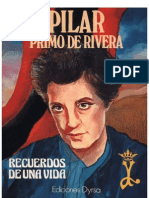 Memorias Pilar Primo de Rivera