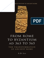 A. D. Lee From Rome To Byzantium AD 363 To 565 - The Transformation of Ancient Rome 2013 PDF