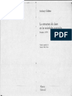 Anthony Giddens Laestructuradeclasesenlassociedadesavanzadas PDF