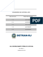 Vistoria DETRAN/RJ - 2015