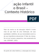 2 Contexto Histórico Da Educação Infantil No Brasil