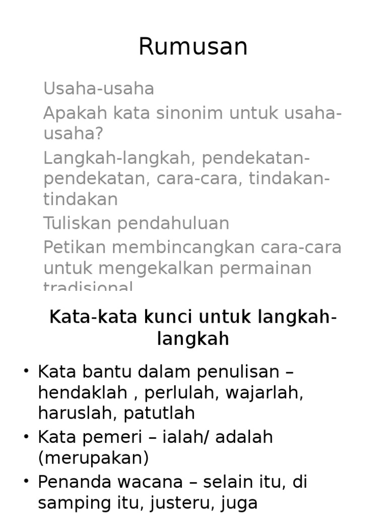 Rumusan Permainan Tradisional Pdf