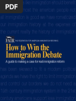 Download How to Win the Immigration Debate by Federation for American Immigration Reform SN276051170 doc pdf