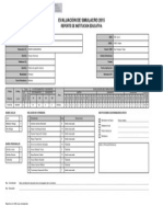 Evaluación de Simulacro 2015: Reporte de Institucion Educativa