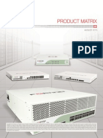 Fortinet Product Matrix