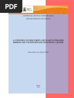 Tese - Ismar Inácio 2012 - A Construção Discursiva de Masculinidades Bissexuais - Um Estudo Em Linguística Queer