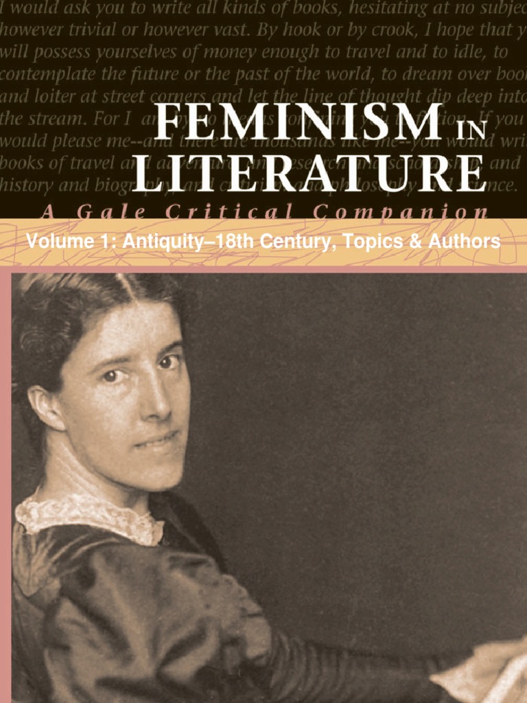 feminism in literature research paper
