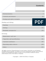 Lincoln Continental 1999 Owners Manual