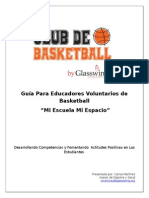 Guía para Educadores Voluntarios de Basketball