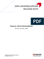 UniDriver Notes