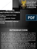 Aceros autoprotectores y sus aplicaciones