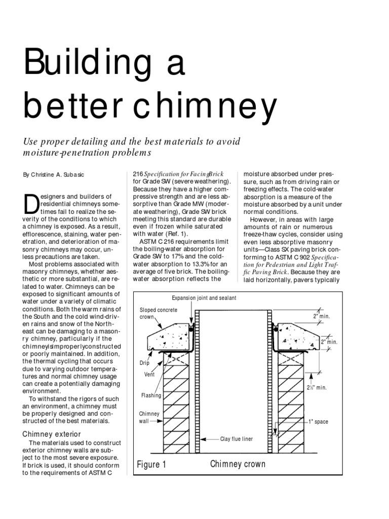 Building A Better Chimney | PDF