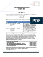 LifeCycle FortiGate 110C