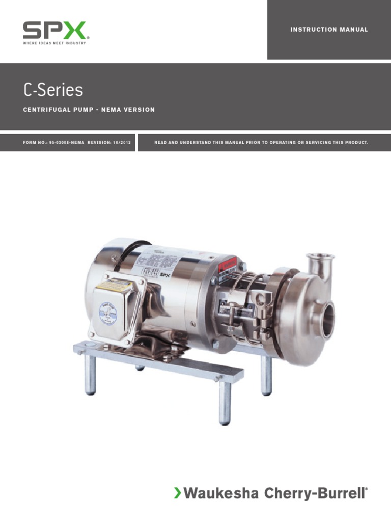 Manual | Pump | Valve