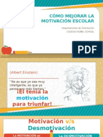 Cómo Mejorar La Motivación Escolar