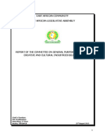 Final Report of General Purpose On The Eac Creative and Cultural Industries Bill 2015