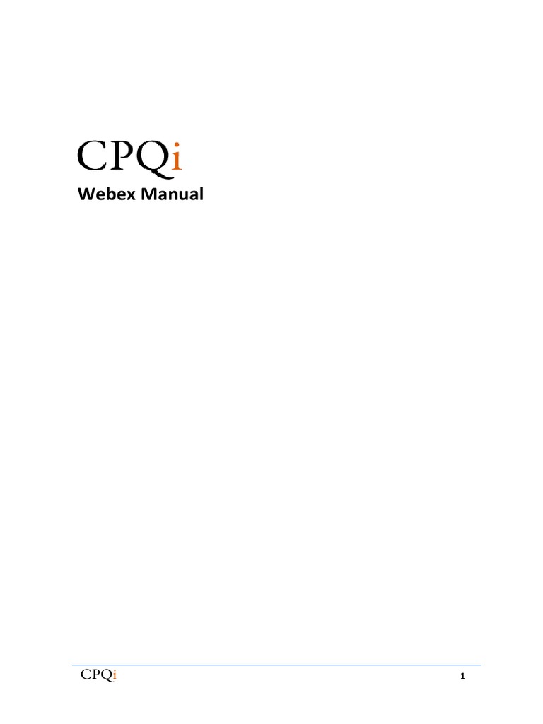 Webex Meeting Attendance Guide | PDF | Career & Growth
