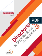 Directorio de Organizaciones Acreditadas 2015