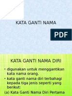 Kata Ganti Nama