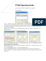 PUPT302 Operating Guide: Install: Function Test