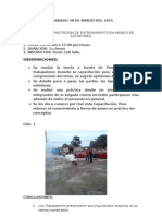 Informe de Capacitacion Entrenamiento en Extintores - 28.03.15