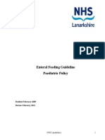 12b Enteral Feeding Guideline Lanarkshire