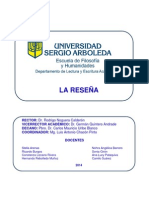 La Reseña - Universidad Sergio Arboleda