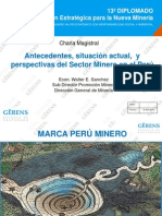 GERENS - Diplomado Minero - Situacion Actual Del Sector Minero - 250414