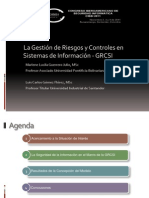 La Gestión de Riesgos y Controles en Sistemas de Información