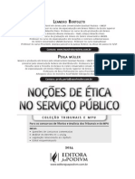 Leia Algumas Paginas Tribunais Etica No Servico Publico 1aed PDF