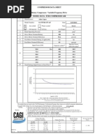 Compressor Data Sheet: Atlas Copco