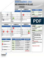 Calendário 2015.2 - Veteranos - São José Dos Campos