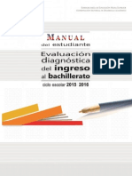 Manual Del Estudiante 2015-2016