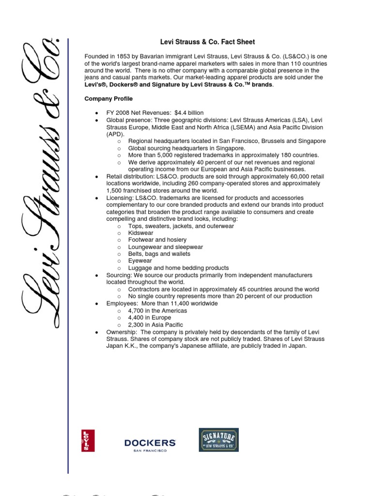 levi strauss corporate social responsibility