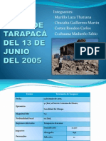 Sismo de Tarapacá PDF