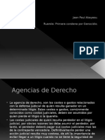 Agencias y Costas en Derecho