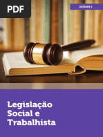 Legislação Social e Trabalhista 1