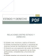 Estado y Derecho