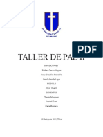 Taller de Pae II