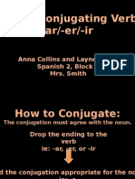 Regular Conjugation Verbs From Layne