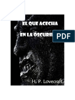 H.P. Lovecraft - El Que Acecha en La Oscuridad PDF