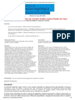 Carcinoma Adenóide Cístico de Conduto Auditivo Externo_Relato de Caso.