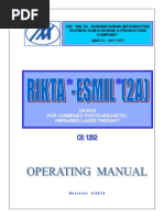 Rikta-Esmil 2А User's Manual ENG