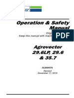 Operation & Safety Manual: Agrovector 29.6LP, 29.6 & 35.7