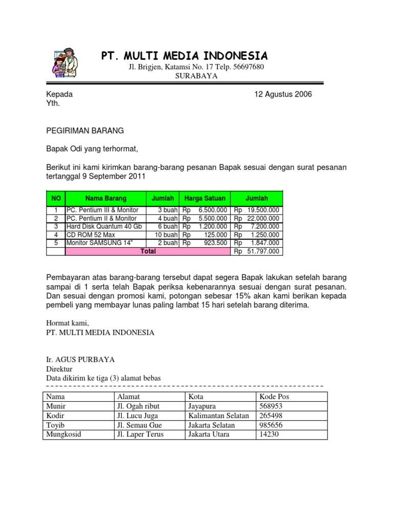 soal latihan mengetik ms word