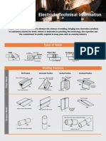 Electrode Technical Information: Types of Welds