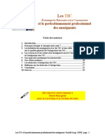 Les TIC Et Le Perfectionnement Professionnel Des Enseignats